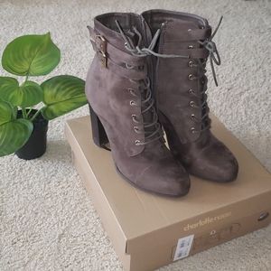 Brown booties